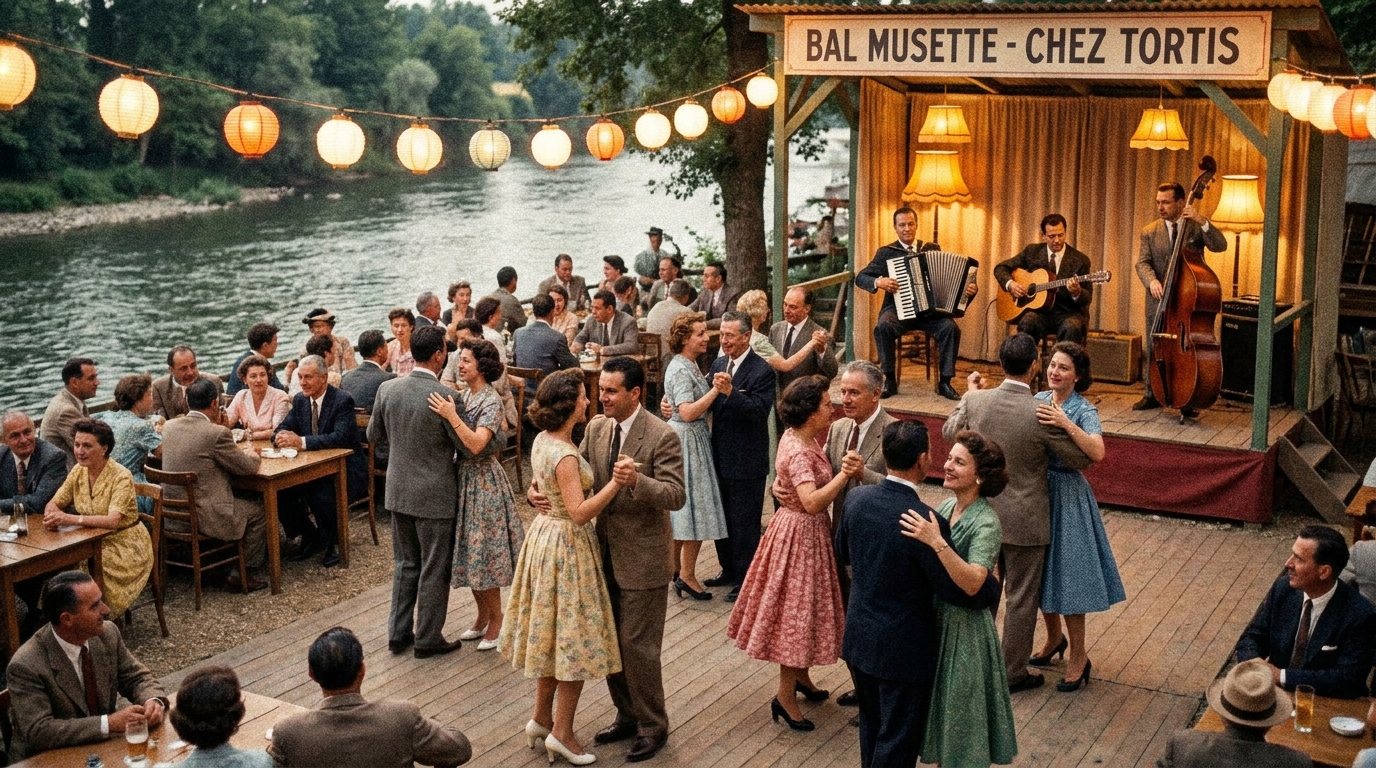 rejoignez-nous demain soir à la guinguette à tortis, bon-encontre, pour une soirée inoubliable pleine de musique, convivialité et bonne humeur. ne manquez pas cet événement unique !