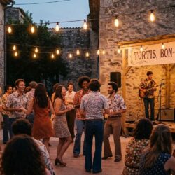 rejoignez-nous à la guinguette à tortis à bon-encontre demain soir pour une soirée inoubliable pleine de musique, convivialité et bonne ambiance. ne manquez pas cet événement unique !