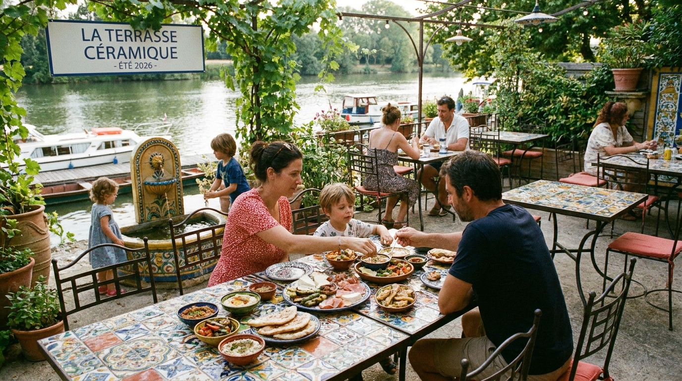 ozé revient pour une 3e saison au bord de la baïse avec une formule restauration innovante et originale, offrant une expérience culinaire unique dans un cadre naturel exceptionnel.