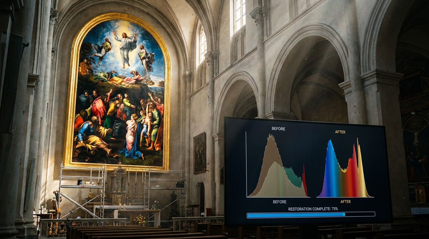 découvrez les efforts remarquables pour restaurer un second tableau gravement endommagé dans cette église historique, un défi majeur de conservation du patrimoine artistique.