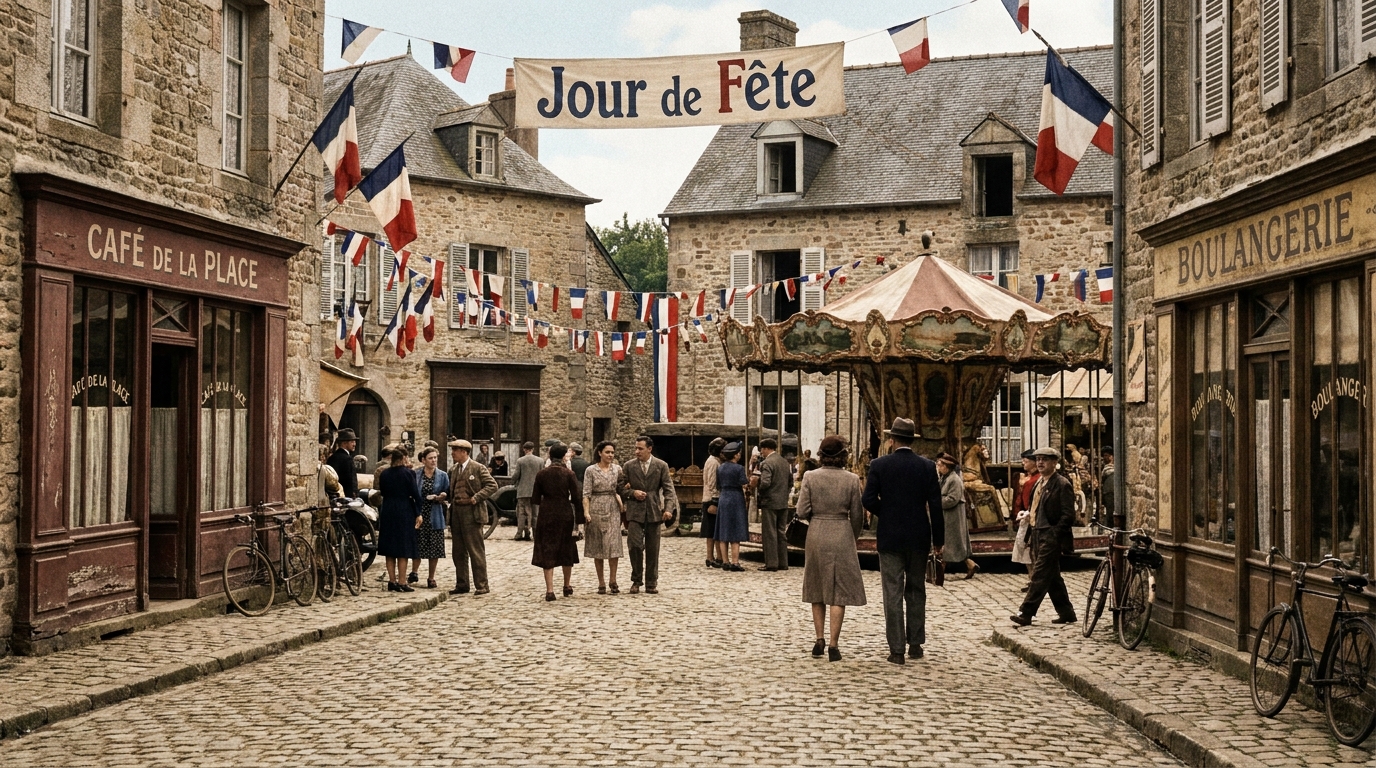 découvrez une version restaurée inédite de « jour de fête », offrant une expérience visuelle et sonore plus impressionnante que celle vécue par jacques tati lui-même.
