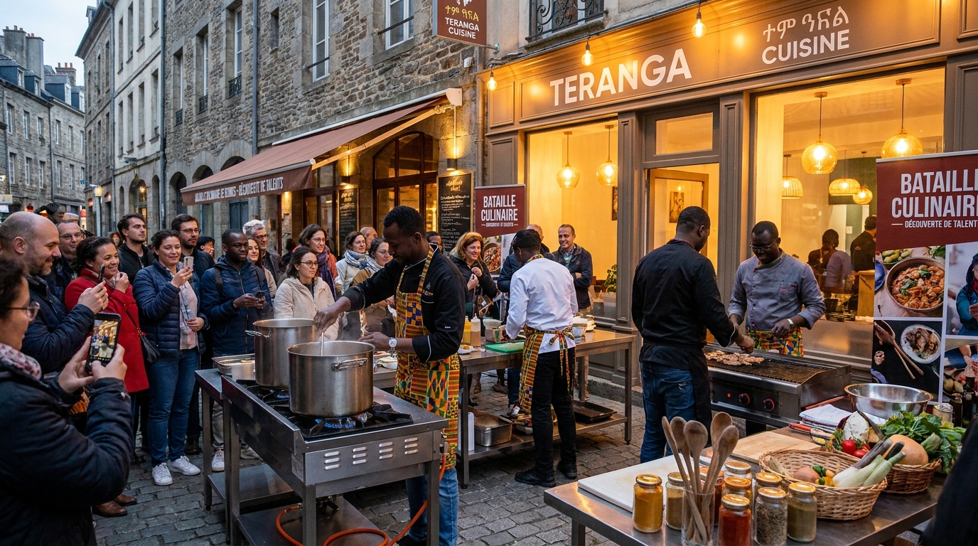 découvrez le nouveau restaurant africain à rennes qui ouvre ses portes avec une battle culinaire unique pour révéler les talents de la cuisine africaine. participez à cet événement inédit et savourez des mets authentiques.