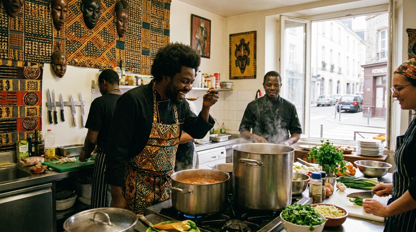 découvrez à rennes un nouveau restaurant de cuisine africaine qui organise un concours culinaire pour révéler les talents locaux de la gastronomie africaine.