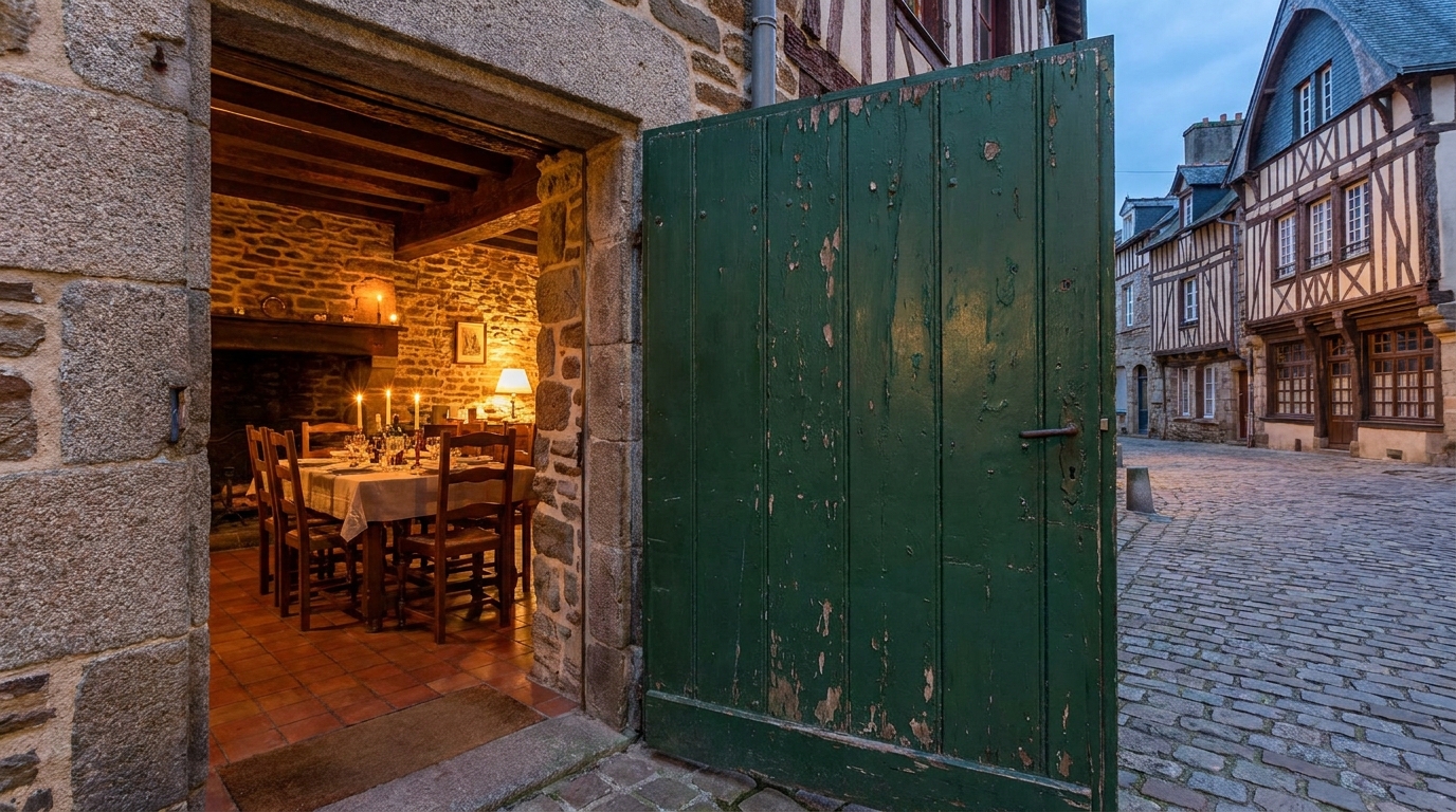 découvrez à rennes un restaurant secret, caché dans une maison de quartier discrète, qui révolutionne l'art culinaire en bousculant les codes traditionnels.