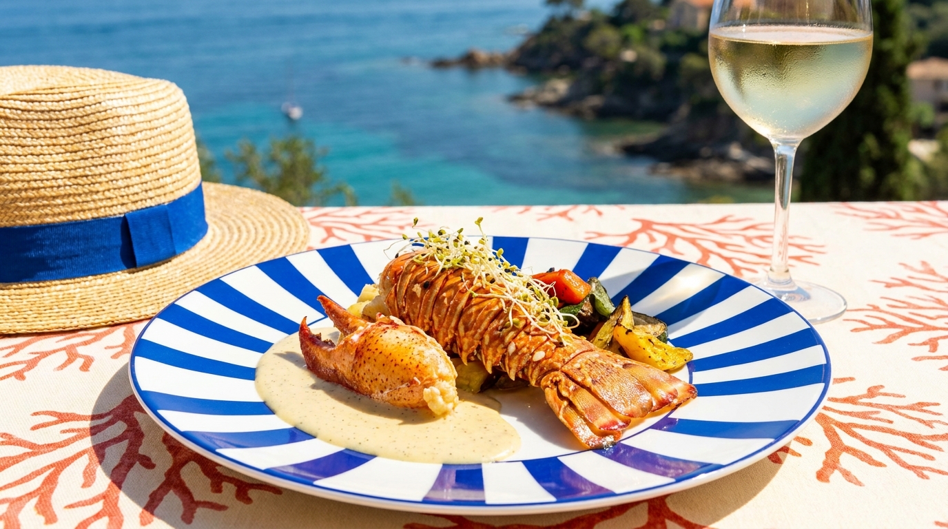 découvrez comment un chef triplement étoilé révolutionne la cuisine de la riviera à saint-tropez, au cœur de monsieur dior, alliant tradition et innovation dans un cadre d'exception.