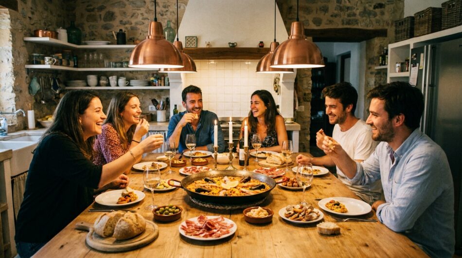 plongez dans l'art de la paëlla parfaite avec le chef diego alary. découvrez les secrets et techniques en cuisine avant le service dans une immersion unique.