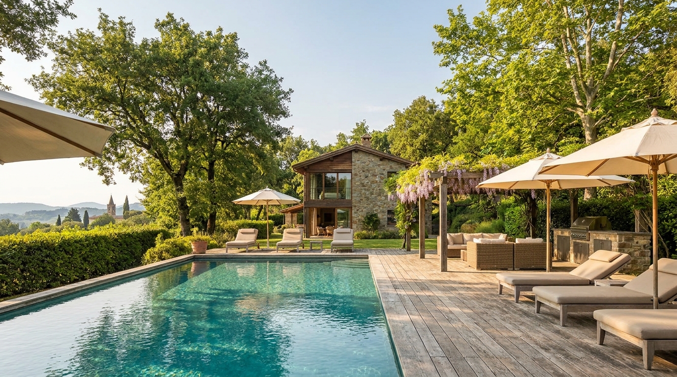 à 30 minutes de paris, profitez d'un refuge parfait pour échapper à la canicule, avec piscine, confort et détente assurés.