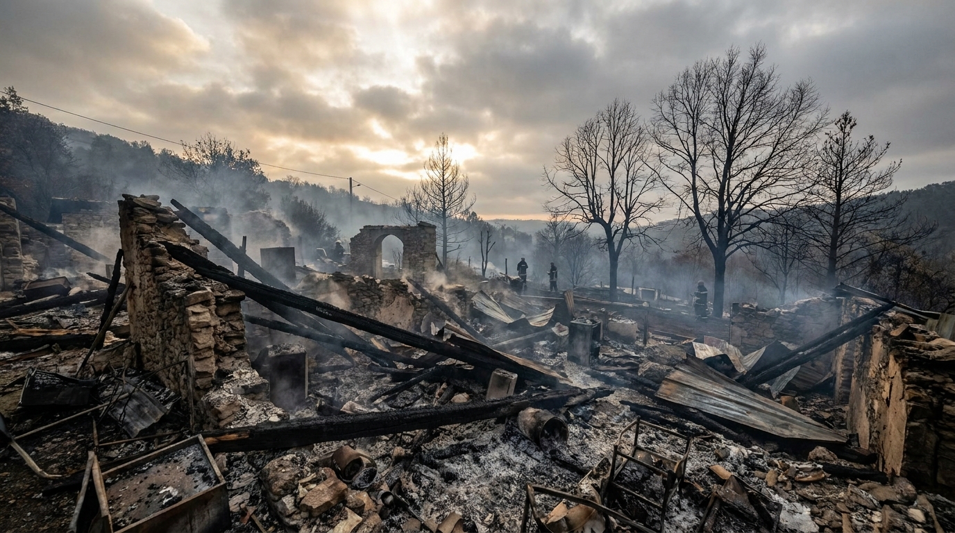 alès traverse un moment de désolation après l'incendie qui a réduit l’authentique en cendres, plongeant la communauté dans une profonde tristesse.