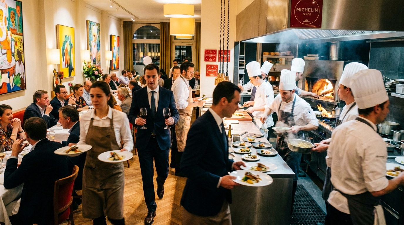 découvrez le témoignage d'anne résimont, épouse de chef, sur l'importance d'une équipe d'exception pour réussir dans le monde de la restauration.