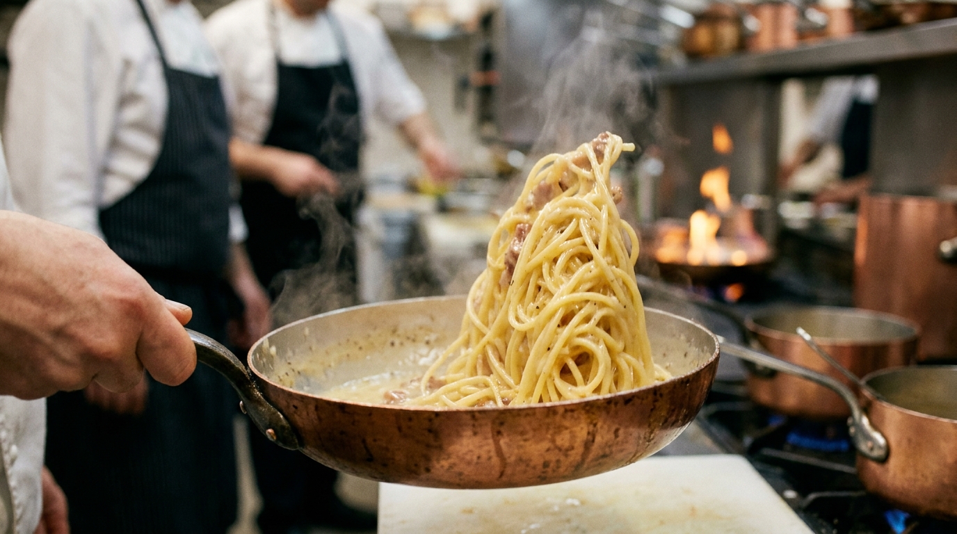 découvrez les secrets d'un ancien chef pour comprendre pourquoi les pâtes ont ce goût incomparable au restaurant et comment reproduire cette saveur unique chez vous.