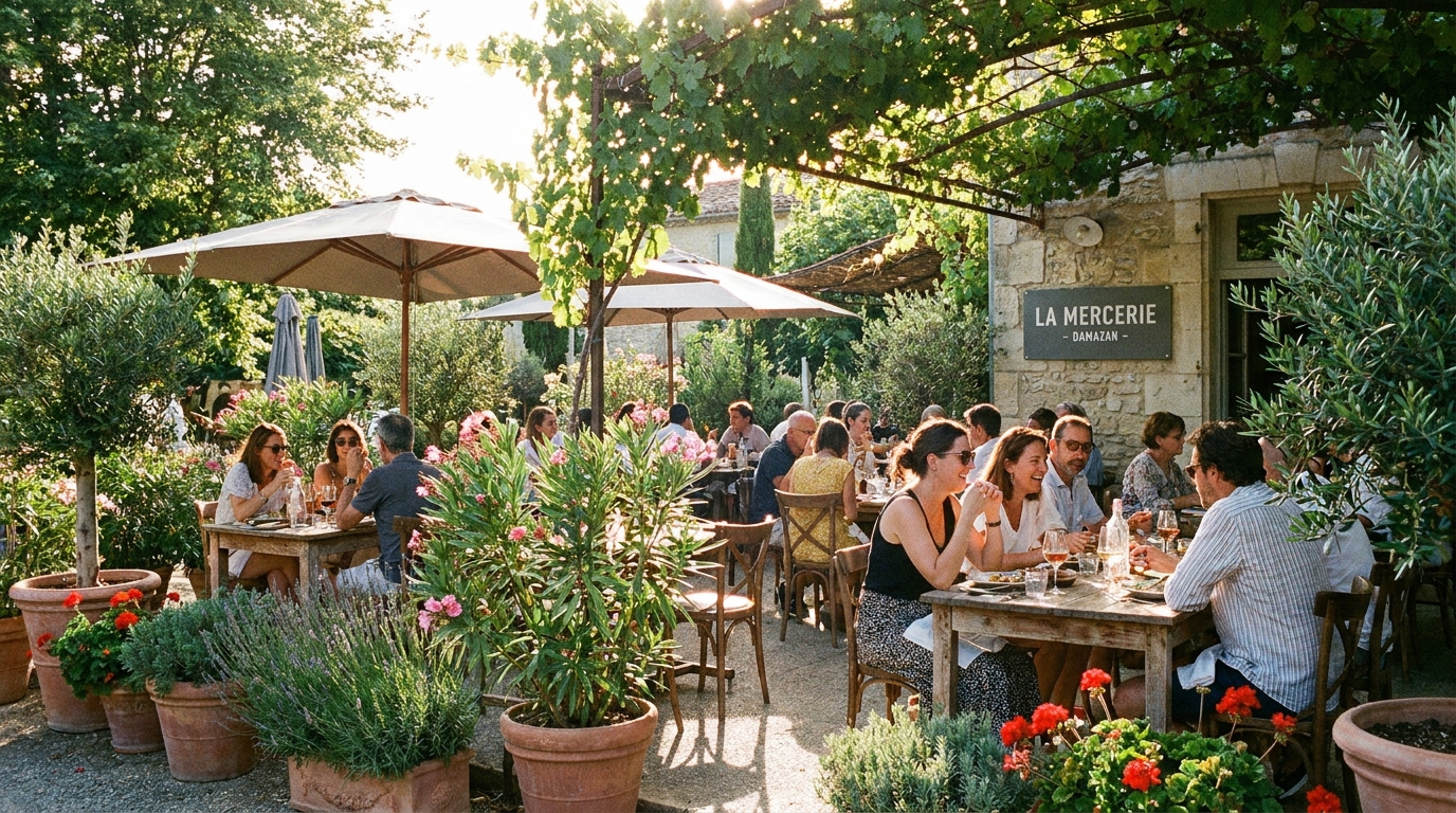 le restaurant la mercerie à damazan rouvre ses portes et vous accueille de nouveau pour une expérience culinaire authentique et conviviale. venez redécouvrir ses saveurs uniques !