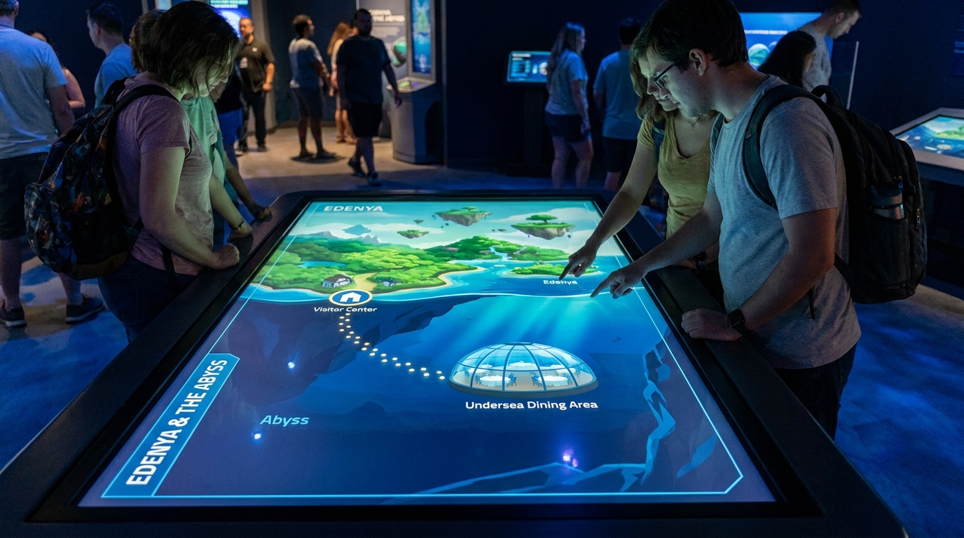 plongez dans l'univers unique de the abyss à pairi daiza, une expérience immersive inédite en europe alliant aventure et gastronomie d'exception.