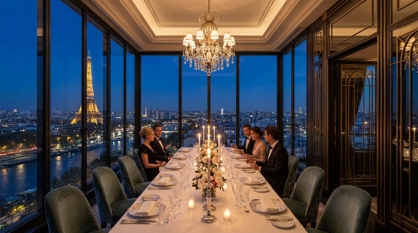 découvrez un restaurant secret au 8e étage du 17e arrondissement, un lieu unique où gastronomie et ambiance intimiste se rencontrent pour une expérience inoubliable.