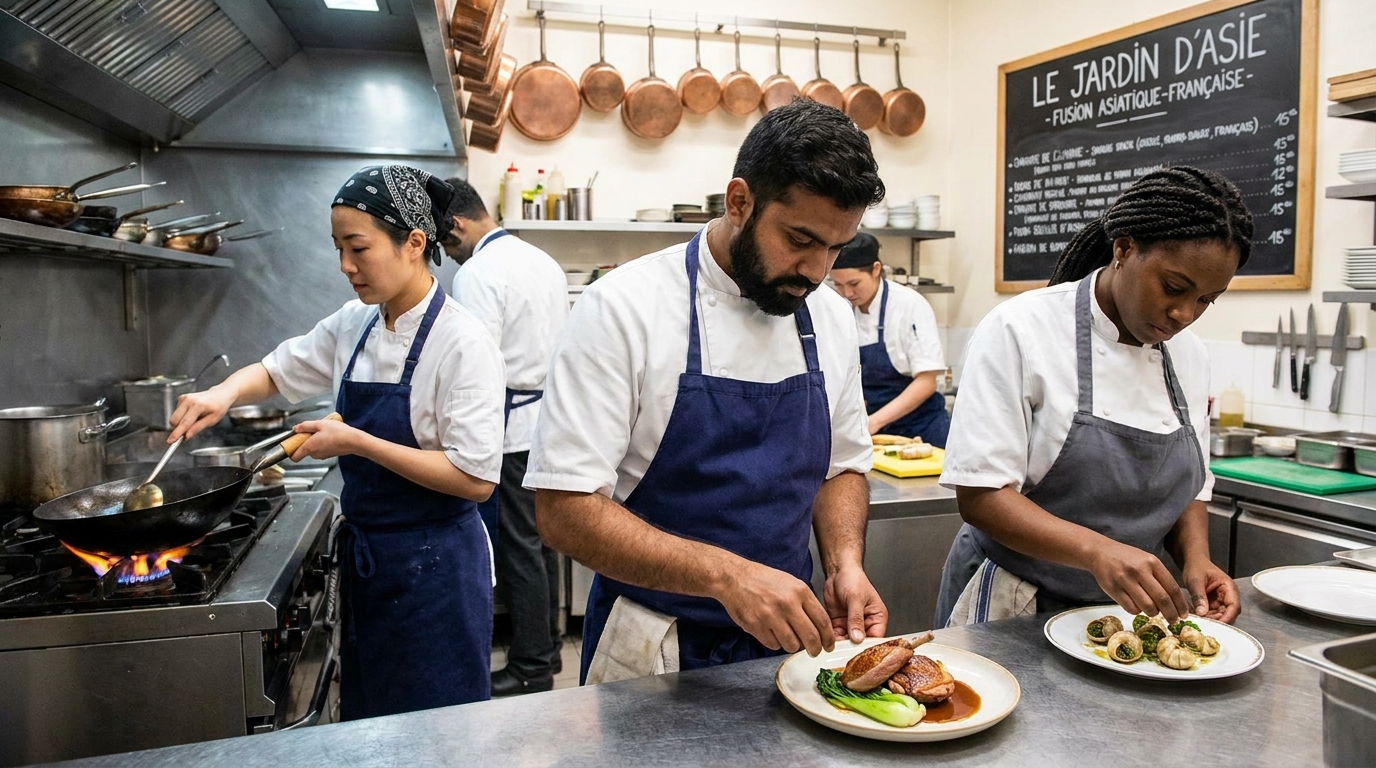découvrez le parcours inspirant de jeunes talents chinois passionnés de gastronomie, qui apportent en france des saveurs authentiques d'asie.