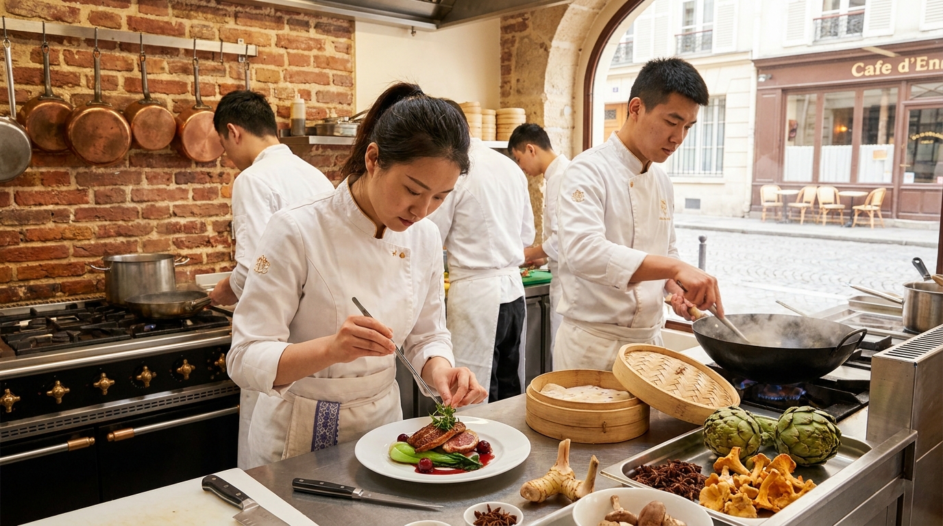 découvrez le parcours inspirant de jeunes talents chinois passionnés par la gastronomie, qui apportent en france des saveurs authentiques et innovantes d'asie.