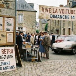 découvrez comment un restaurant du maine-et-loire se transforme en un véritable temple de la mécanique pour une journée exceptionnelle, du solex au tracteur, le temps d'un dimanche unique.