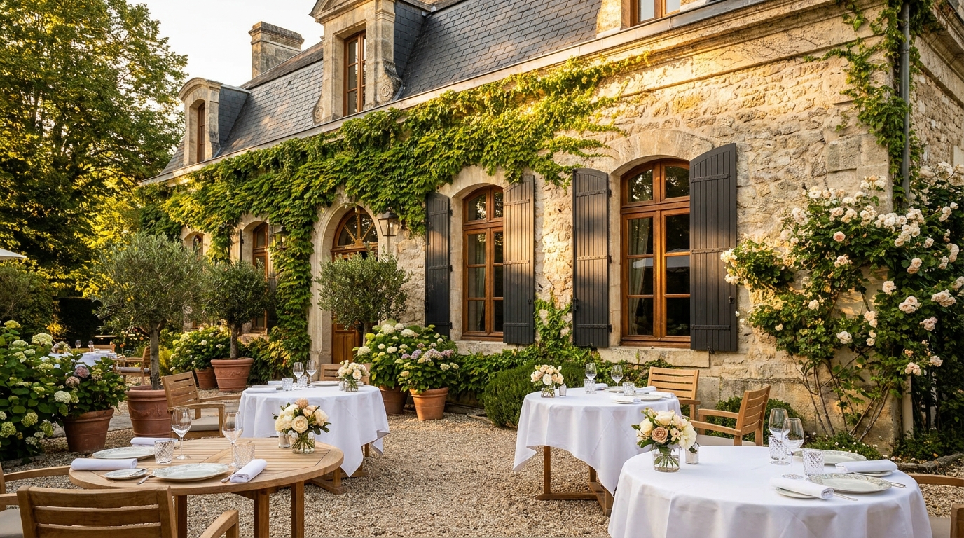 découvrez la nouvelle adresse gastronomique d'eysines, située dans l'ancien presbytère, pour une expérience culinaire française authentique et raffinée.