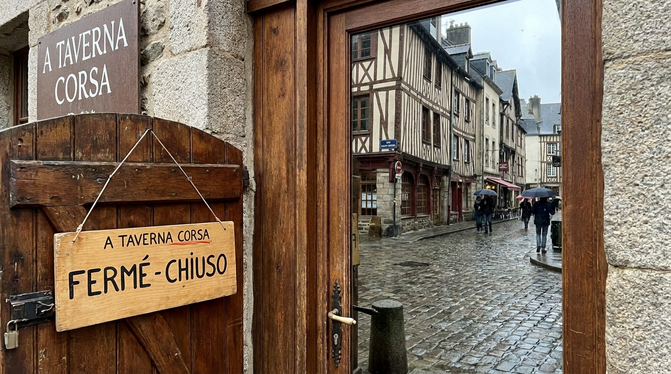 découvrez la fermeture d'un restaurant emblématique corse à rennes qui ferme ses portes après des années de succès. un lieu apprécié qui tire sa révérence.