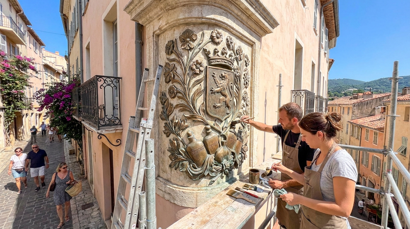 découvrez la restauration achevée d’un emblème historique à grasse, symbole fort de son riche héritage culturel et de sa vitalité contemporaine.