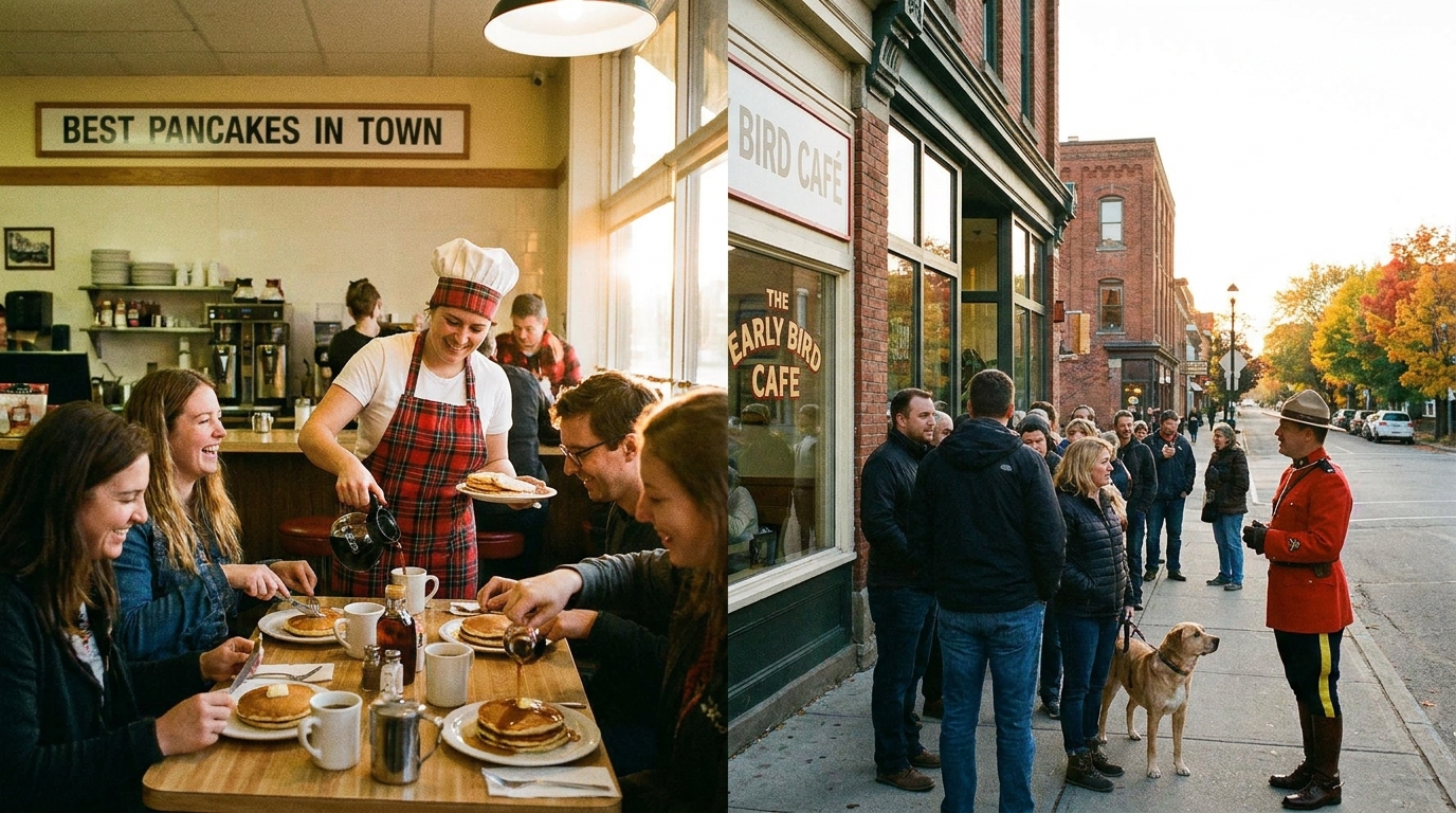 découvrez comment un restaurant de petit-déjeuner au canada est devenu une oasis sociale, offrant un lieu chaleureux où rire et convivialité rythment le quotidien.