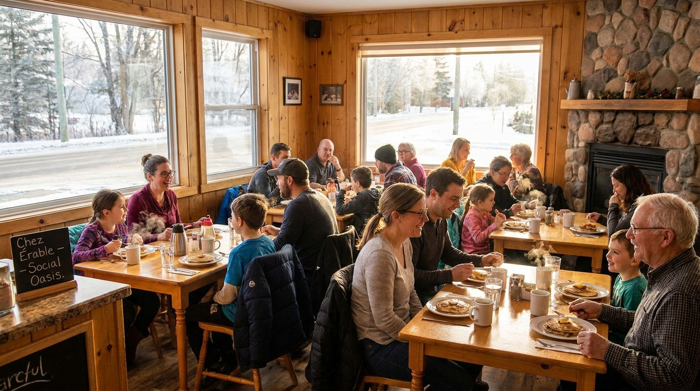 découvrez un restaurant de petit-déjeuner au canada qui s'impose comme une oasis sociale unique, offrant rires et convivialité pour égayer votre quotidien.