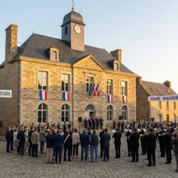 découvrez l'inauguration tant attendue de la mairie restaurée d'un village d'anjou, un lieu chargé d'histoire désormais ouvert au public.