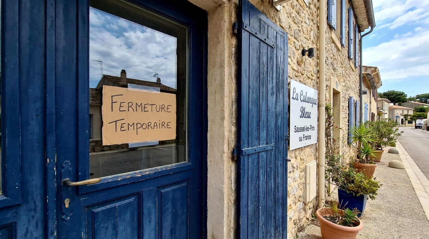 un incendie au restaurant la calanque bleue à sausset-les-pins entraîne une fermeture temporaire. découvrez les détails de l'incident et les mesures prises par l'établissement.