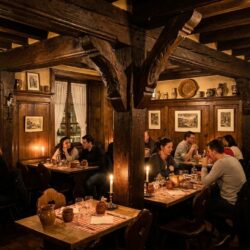 découvrez comment johnny hallyday, matt pokora, zazie et d'autres stars se retrouvent autour d'une table dans un restaurant mythique de strasbourg, lieu emblématique de rencontres et de partage.