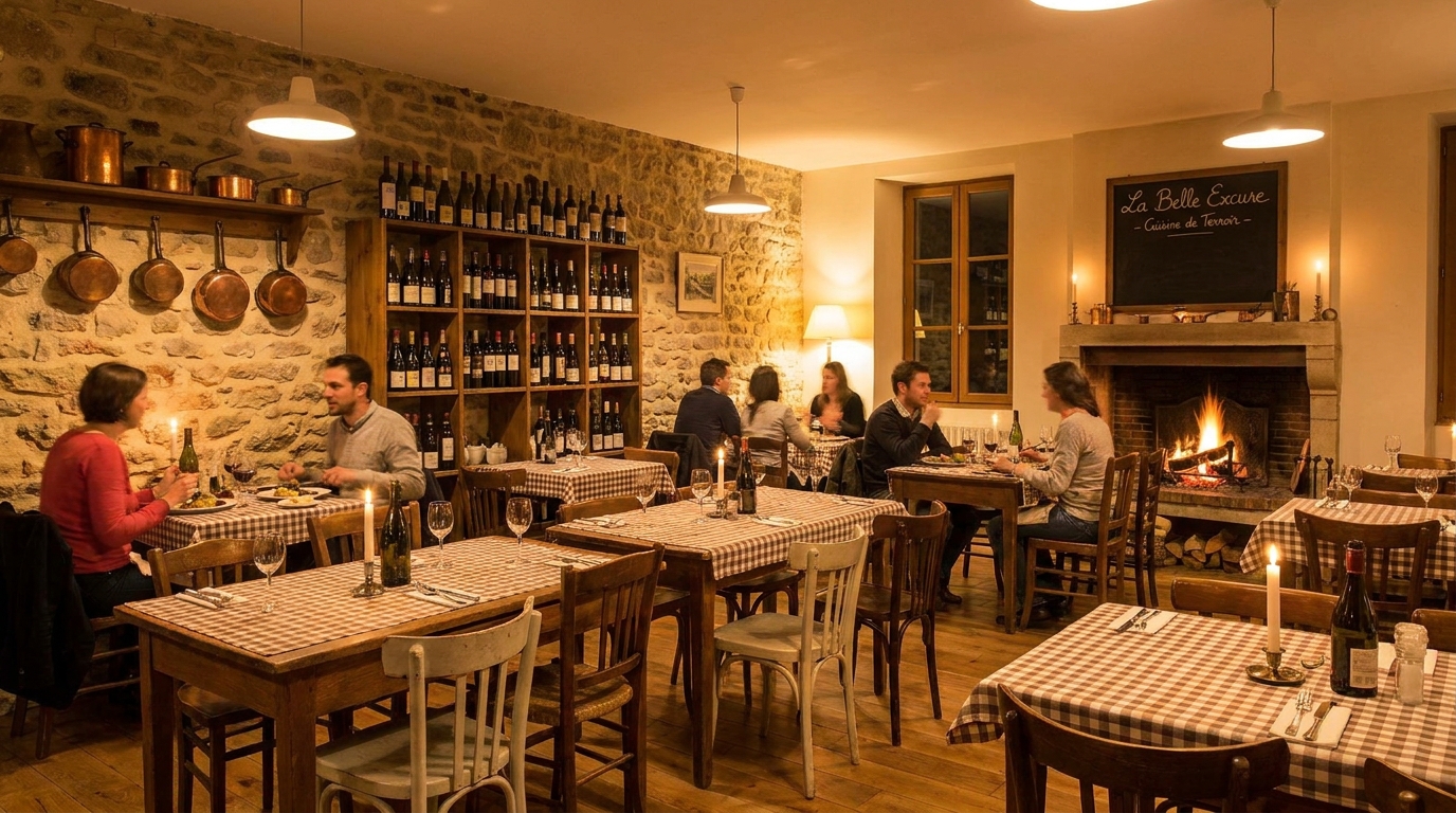 découvrez la belle excuse à thiers et laissez-vous séduire par la passion et la créativité du nouveau chef qui révolutionne la cuisine du restaurant.