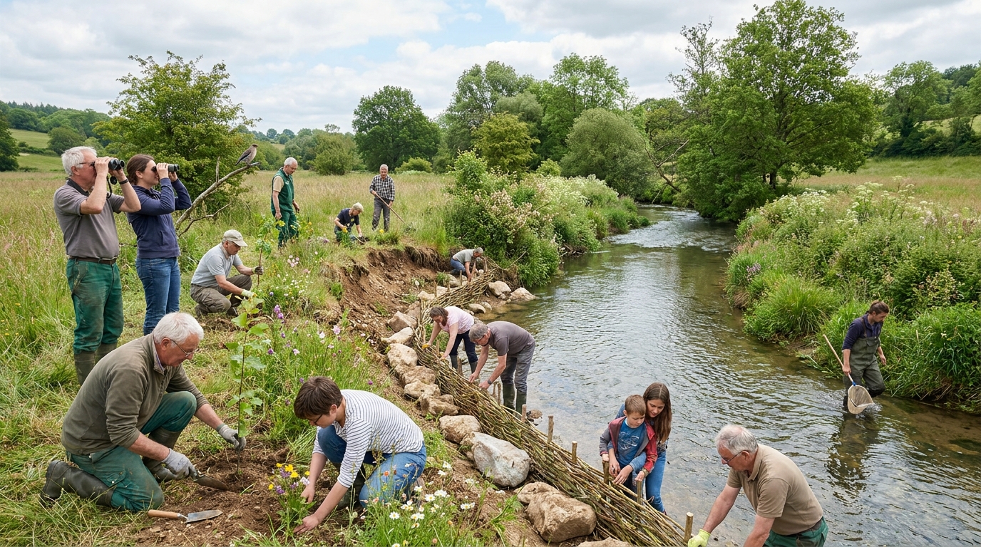 découvrez comment la vitardière renaît grâce à l'engagement des propriétaires privés dans la restauration de cette rivière, un exemple inspirant de préservation écologique locale.