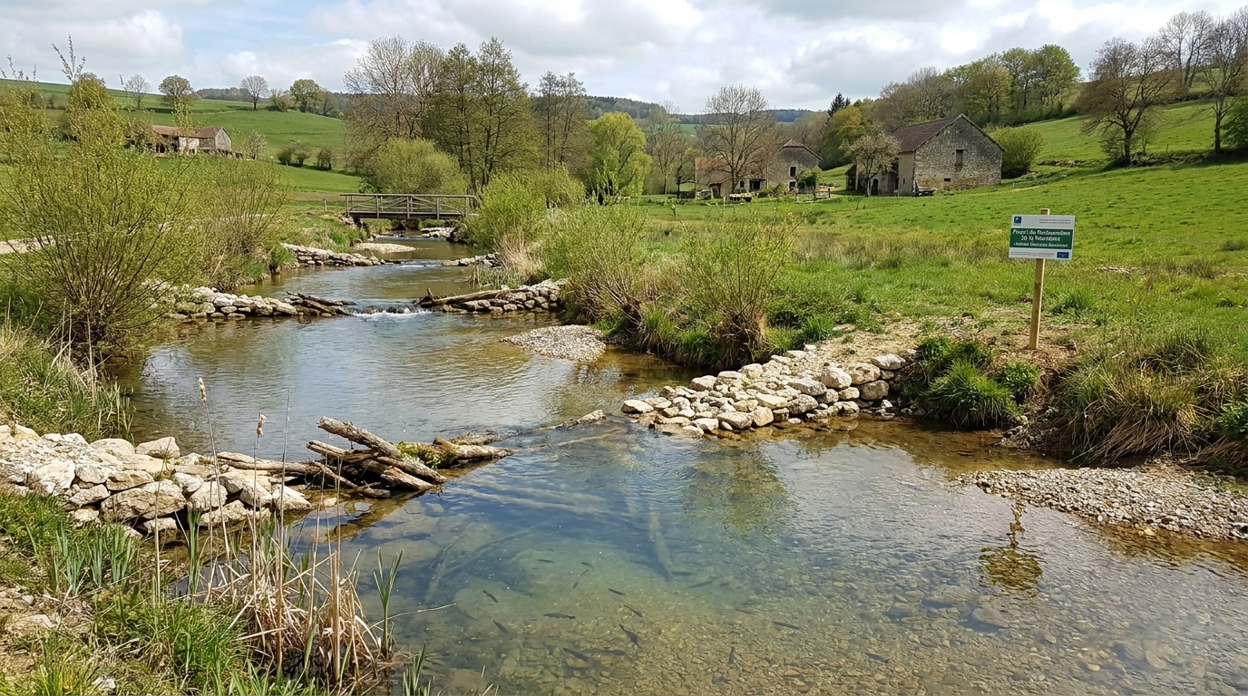 découvrez comment la vitardière restaure une rivière grâce à l'engagement des propriétaires privés, alliant protection de l'environnement et gestion durable de l'eau.
