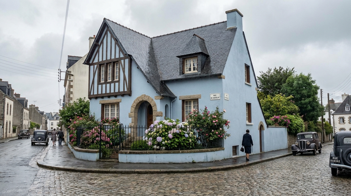 découvrez comment la maison bleue de la rue de kerolay à lorient a été préservée des bombardements grâce à la présence protectrice du cimetière voisin, un témoignage unique de l'histoire locale.