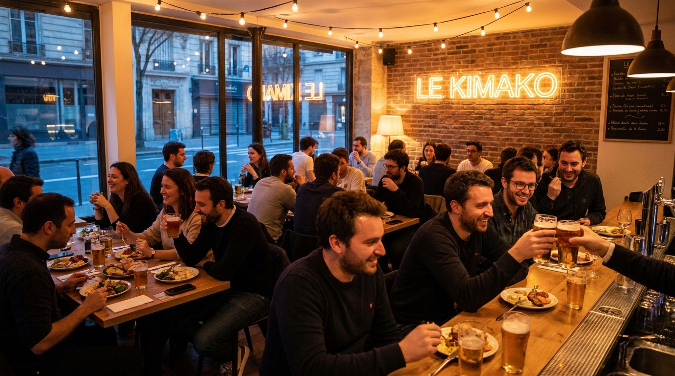 découvrez le bilan positif du bar-restaurant le kimako six mois après sa réouverture, entre succès culinaire et ambiance conviviale.