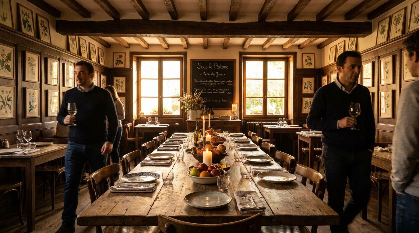 découvrez 'sous le platane' au lieu-dit boulage, une nouvelle adresse hôtelière et gastronomique offrant un cadre touristique enchanteur pour une expérience unique alliant confort et saveurs authentiques.
