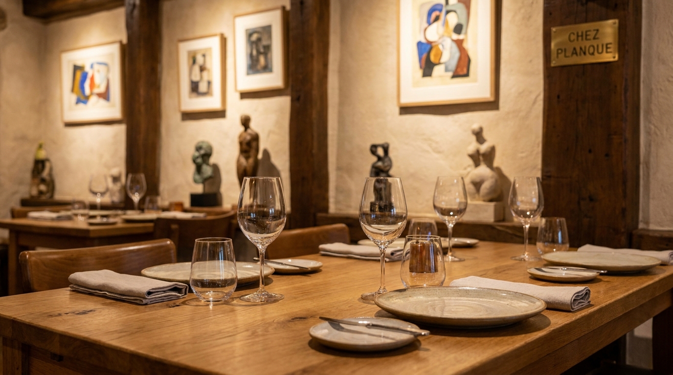découvrez au musée d’art moderne de la loire le restaurant chez planque, où design innovant et cuisine créative se rencontrent pour une expérience culinaire unique.