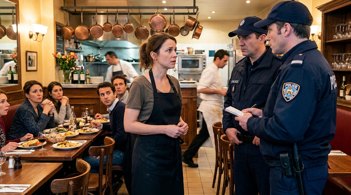 à narbonne, une employée non déclarée a été découverte lors d'un contrôle policier dans un restaurant, mettant en lumière les pratiques illégales dans le secteur de la restauration.