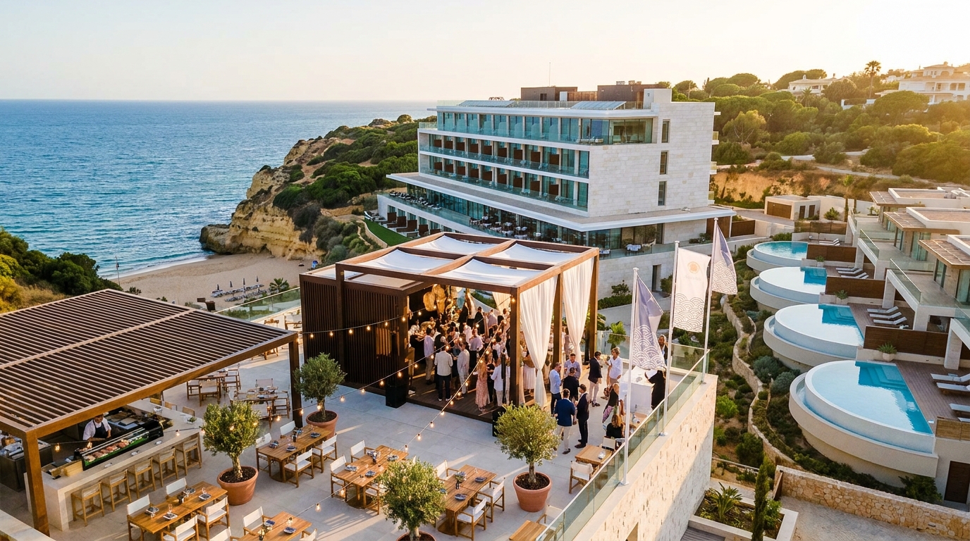 découvrez l'arrivée de nobu en algarve avec l'ouverture d'un hôtel de luxe, d'un restaurant gastronomique et de résidences exclusives au portugal, alliant élégance et raffinement.