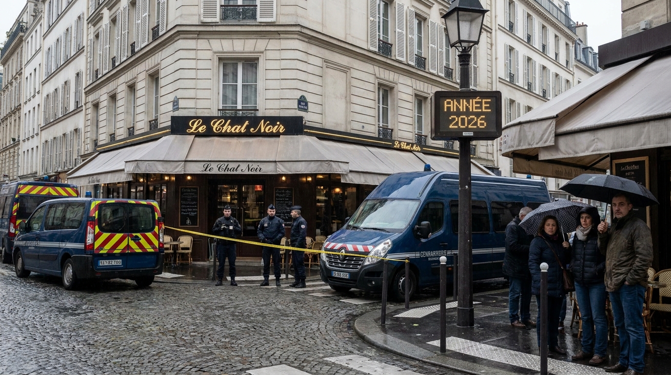 à paris, une femme a été mortellement blessée dans un restaurant par une personne en état de démence, armée d'un couteau. découvrez les détails de cet incident tragique.