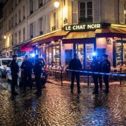 à paris, une femme a été mortellement blessée dans un restaurant par une personne en état de démence armée d'un couteau. les circonstances de l'incident sont en cours d'investigation.