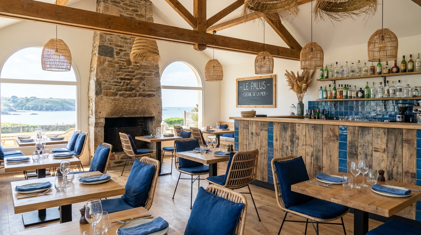 découvrez la réouverture du restaurant chez paulette au palus à plouha, fraîchement rénové pour vous offrir une expérience culinaire améliorée dans un cadre charmant.