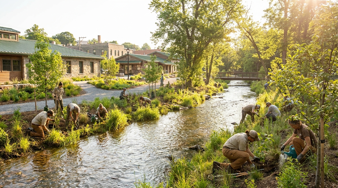 découvrez les efforts de l’agglomération pour préserver et restaurer le cours d'eau de la sinope à saint-..., un trésor liquide essentiel à l'environnement et à la communauté locale.