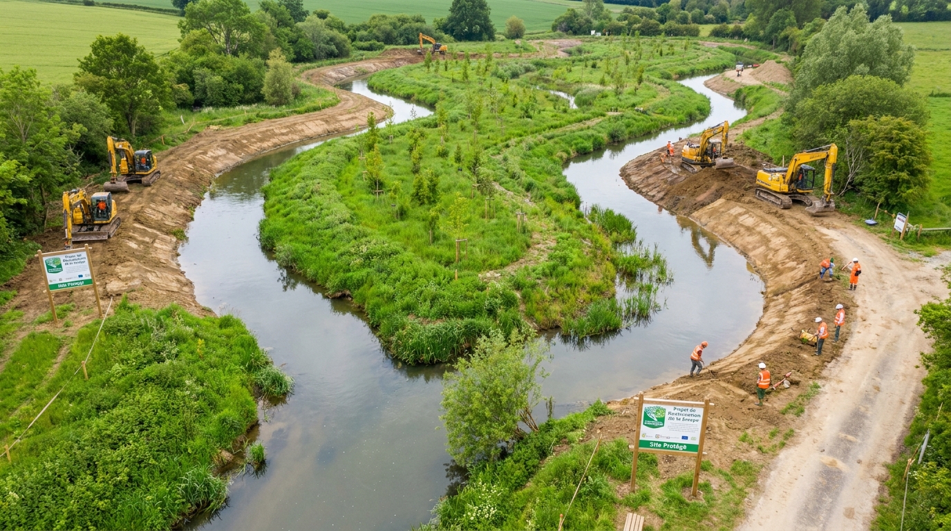 découvrez comment l'agglomération engage des actions pour restaurer le cours d'eau de la sinope à saint-..., afin de préserver ce précieux trésor naturel et protéger l'environnement local.