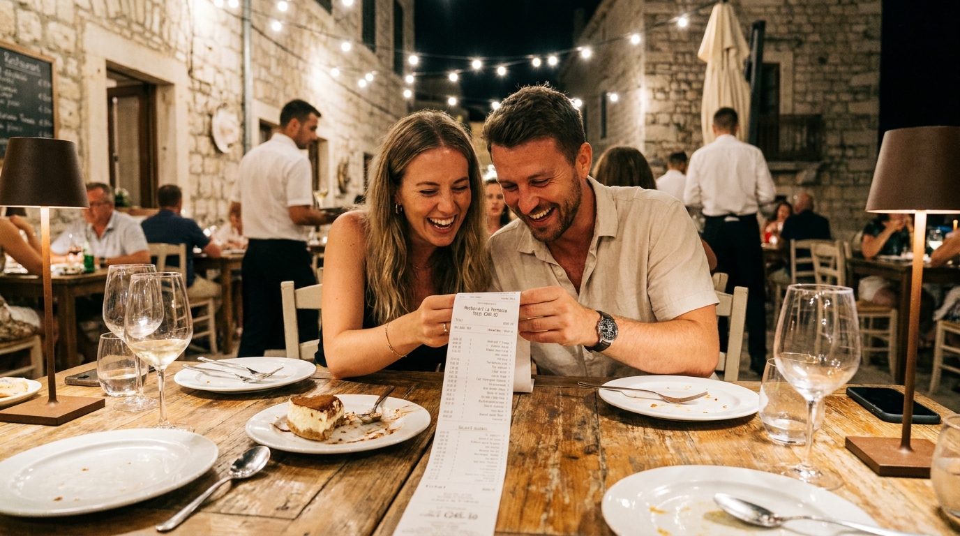 découvrez comment les boissons du « menu touristique » dans les restaurants en vacances peuvent faire augmenter considérablement votre addition et apprenez à éviter les mauvaises surprises.