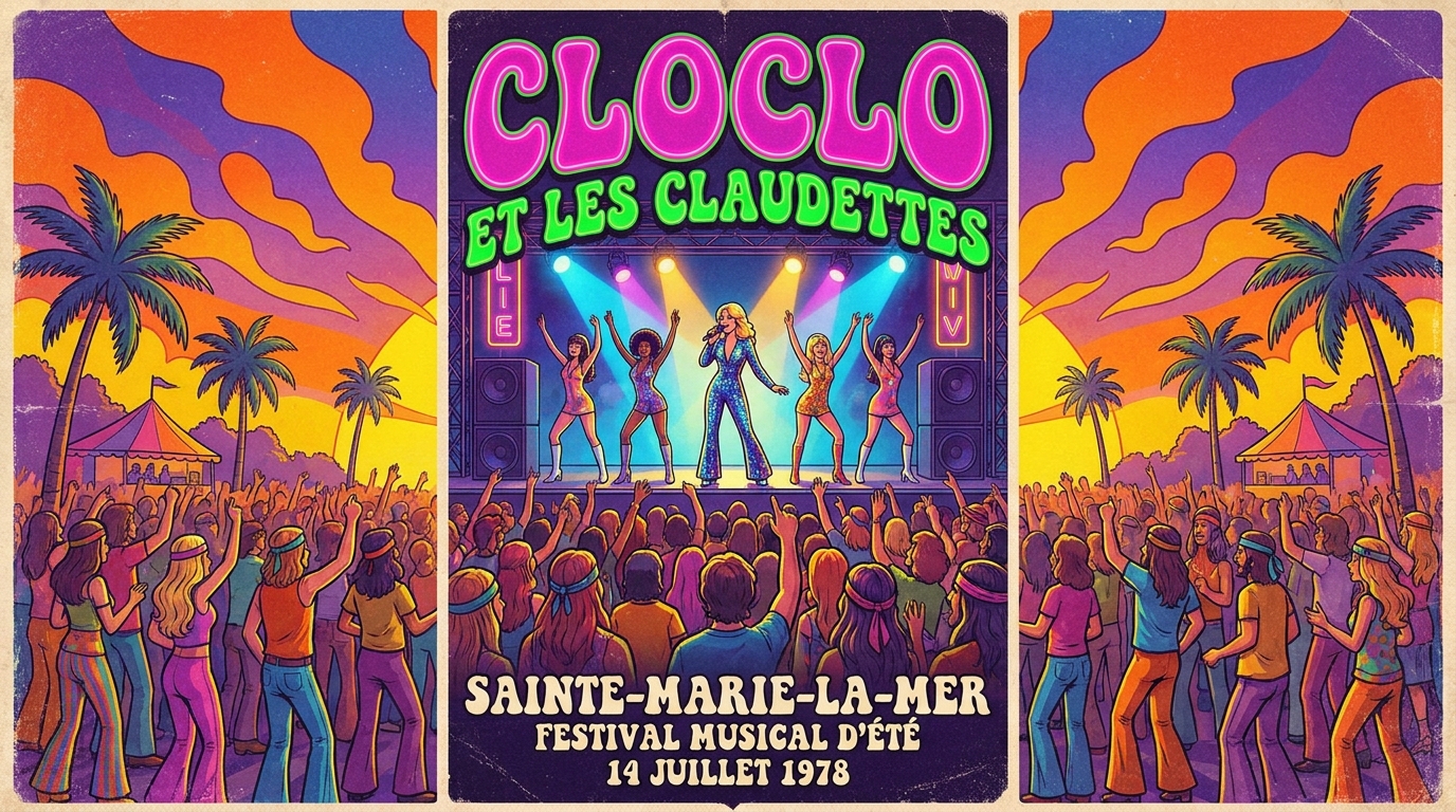découvrez le grand retour de cloclo et ses claudettes à sainte-marie-la-mer ce lundi pour un spectacle inédit à ne pas manquer.