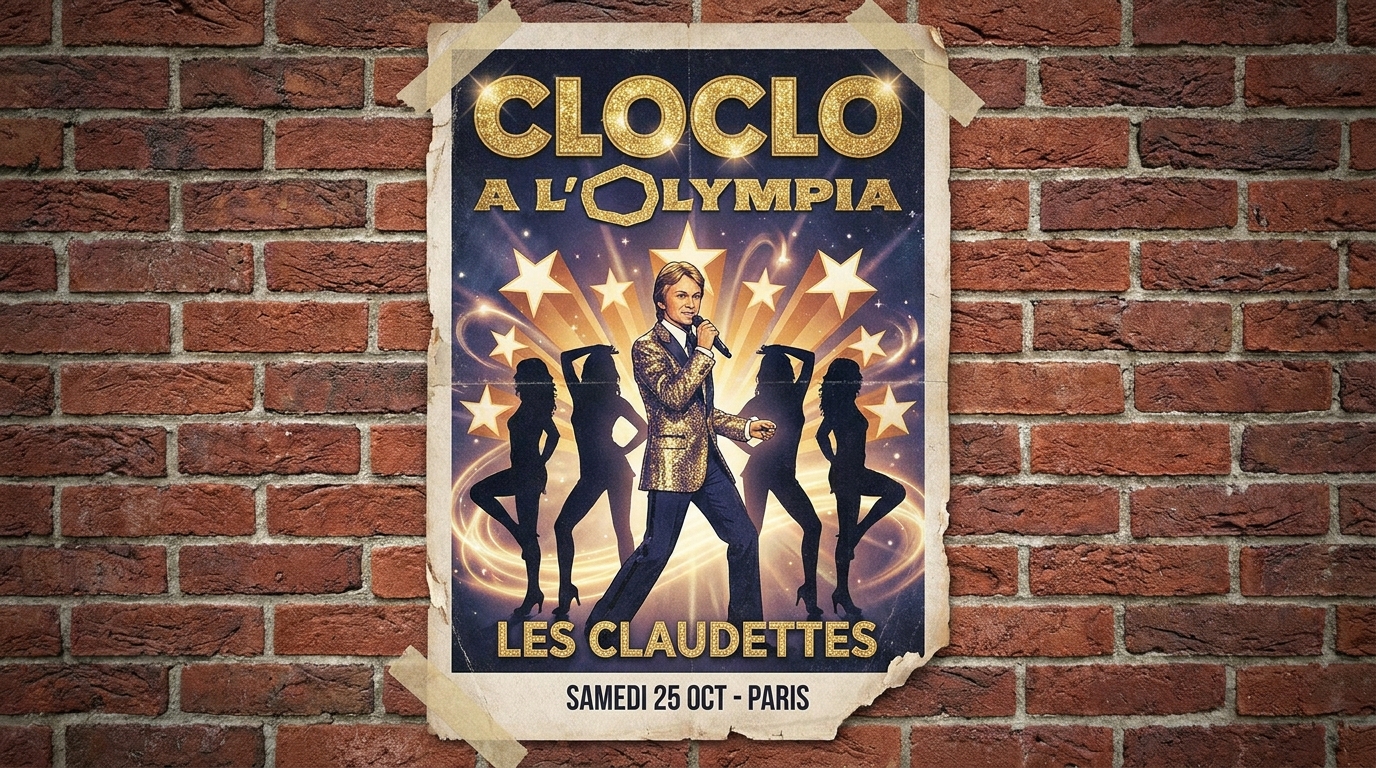 découvrez le grand retour de cloclo et ses claudettes ce lundi à sainte-marie-la-mer pour un spectacle incontournable mêlant musique et danse.