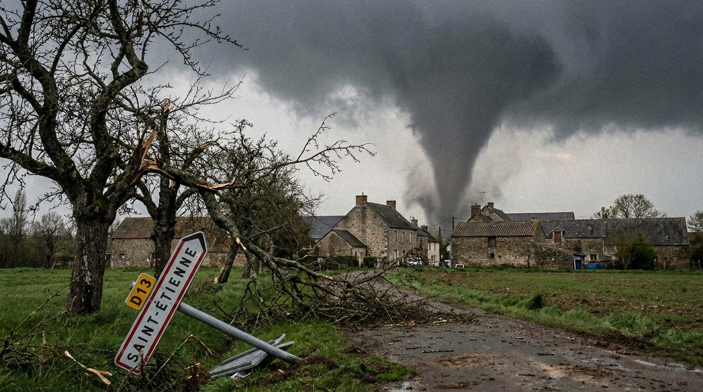 découvrez le récit impressionnant d'une tornade dévastatrice dans la loire, accompagnée de 141 500 éclairs illuminant le ciel français lors d'orages spectaculaires qui ont marqué la région.