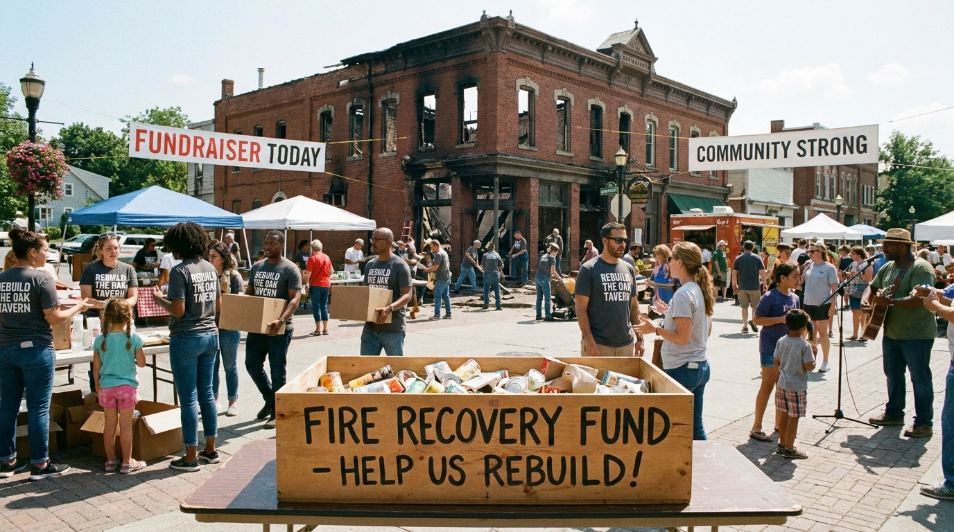 hervé lima lance une cagnotte solidaire pour reconstruire son restaurant détruit par un incendie, appelant à la générosité pour redonner vie à cet établissement.