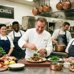 un an après un redressement judiciaire, le restaurant le churchill à saint-nazaire renaît avec une équipe pleine d'espoir et de détermination pour un nouveau départ.