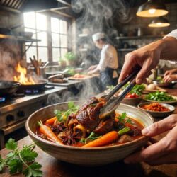 découvrez l'histoire inspirante d'un chef bayeusain qui illumine la scène culinaire vietnamienne, reconnu parmi les meilleurs restaurants français d'asie.