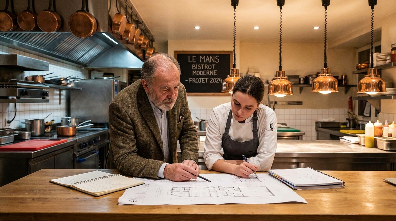 découvrez l'histoire inspirante d'un professeur et son ancien élève qui unissent leurs talents pour ouvrir un restaurant bistronomique au mans, offrant une expérience culinaire unique et passionnée.